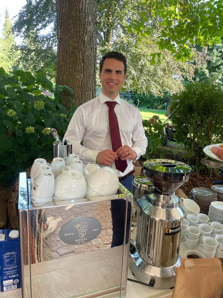 Laurence Gargol on a Coffee Area